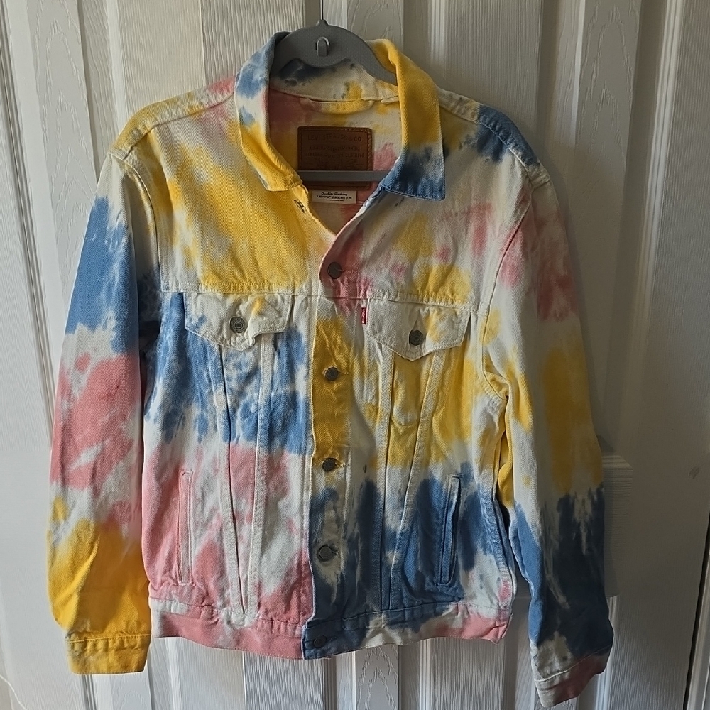 Levi's Multicolor Tie-Dye Denim Jacket